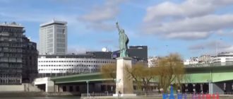Париж: статуя Свободы