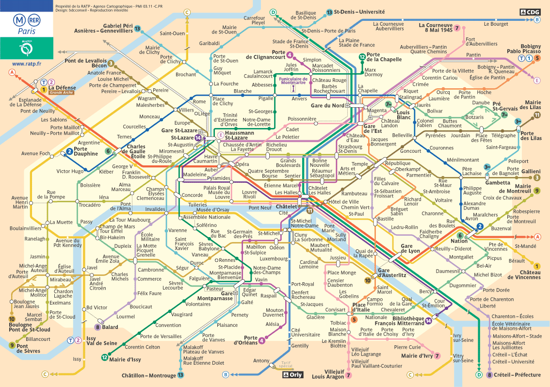 Как пользоваться метро в Париже (инструкция)