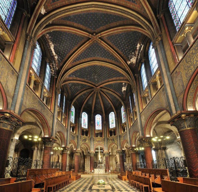 1000 летняя церковь во Франции церковь Сен Жермэн де Прэ (как попасть, стоимость, фото, история)