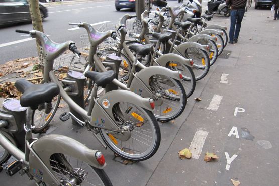 Как арендовать велосипед в Париже (система Vlib)