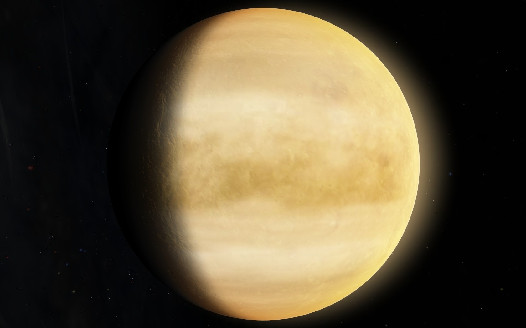 Венера в телескоп