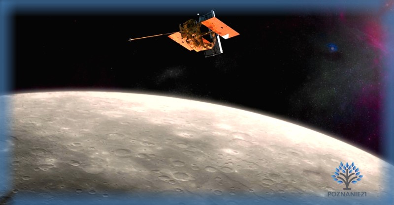 Космическая автоматическая станция на орбите Меркурия